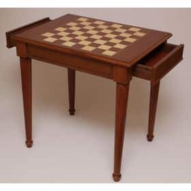 Ahşap Satranç Masası 54cm x 70cm x 72cm